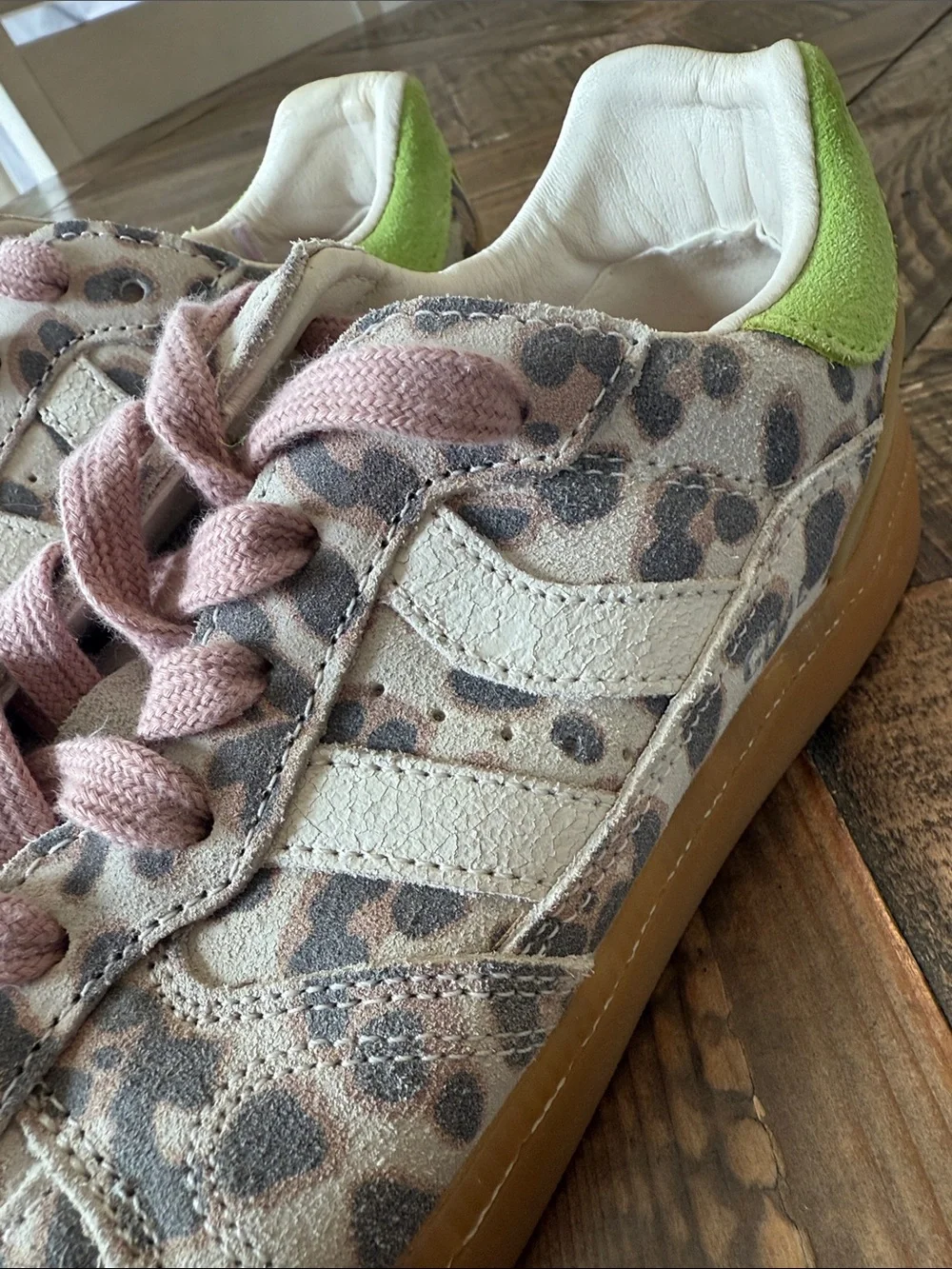 Coolway Goal Leopardo sneakers, sz 8